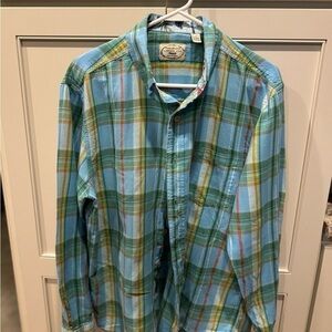 Vintage 1946 Men’s Soft Cotton Button-down Size L